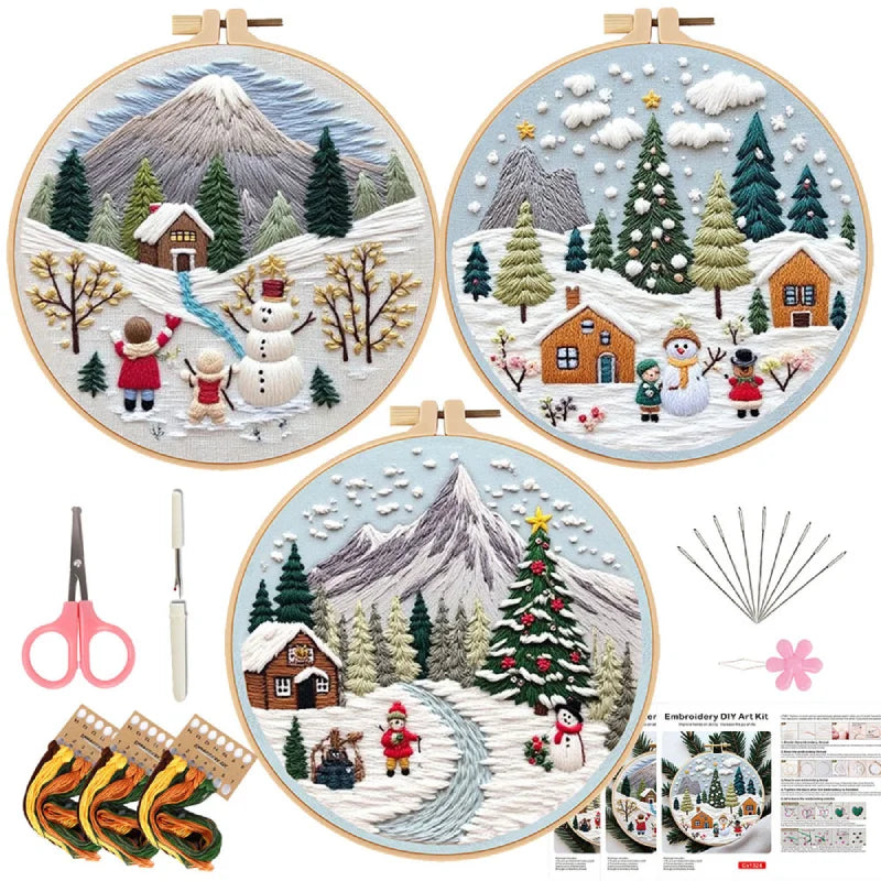 Christmas Embroidery Bundle