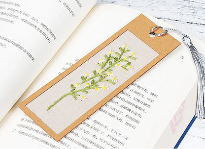 5 Set Of Embroidered Bookmark